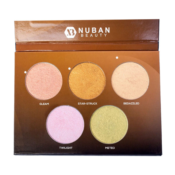 NUBAN BEAUTY D'GLOW PALETTE HIGHLIGHTER