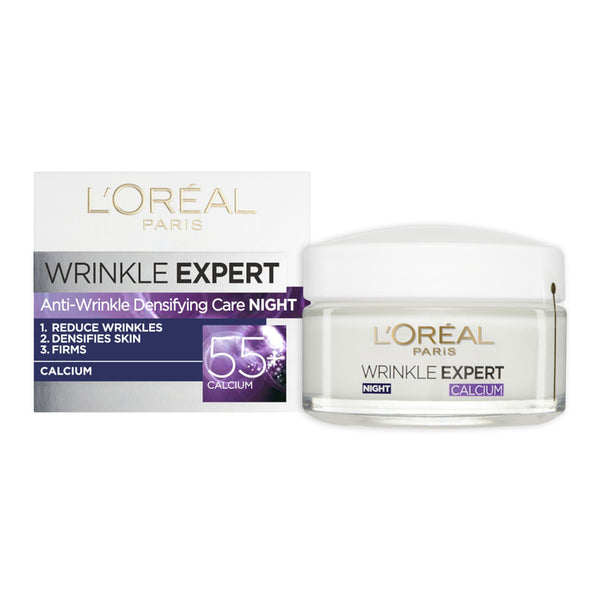 L'Oreal Wrinkle Expert Anti-Wrinkle Densifying Night Cream 55+ 50ml