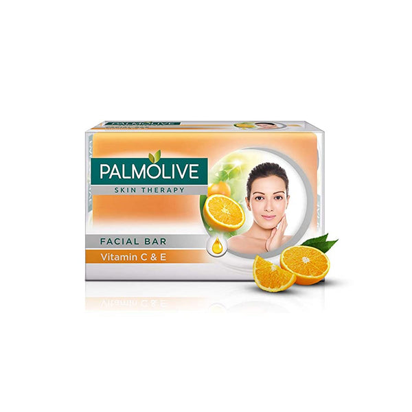 Palmolive Skin Therapy Facial Bar Soap with Vitamin C and E - 75g