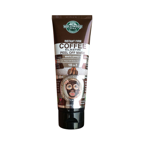 HOLLYWOOD STYLE INSTANT FIRM COFFEE ELASTIN PEEL OFF MASK 100ML