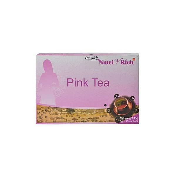Longrich Pink Slimming Tea For Weight Loss - 15 Tea Bags