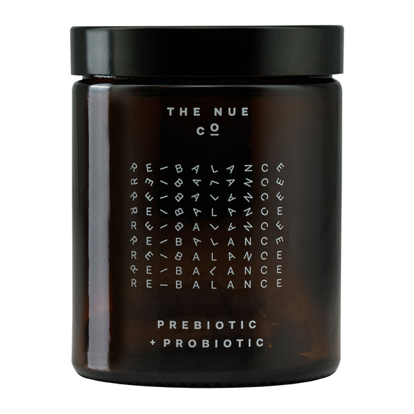 The Nue Co Prebiotic + Probiotic 90 Capsules (Skin, Gut, Immunity)