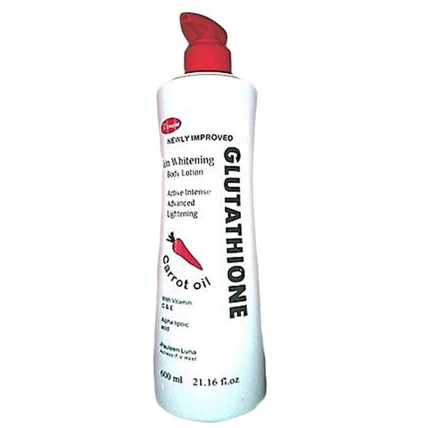Glutathione Improved Glutathione Skin Whitening Lotion With Carrot Oil, Vitamin C And E.