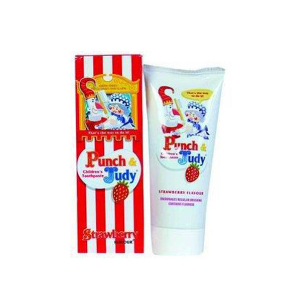 PUNCH & JUDY CHILDREN'S TOOTHPASTE, STRAWBERRY 50ML