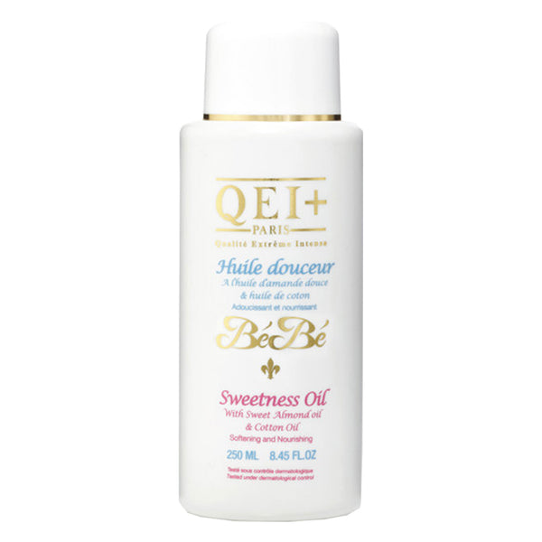 QEI MOISTURIZING BABY OIL - SWEET ALMOND