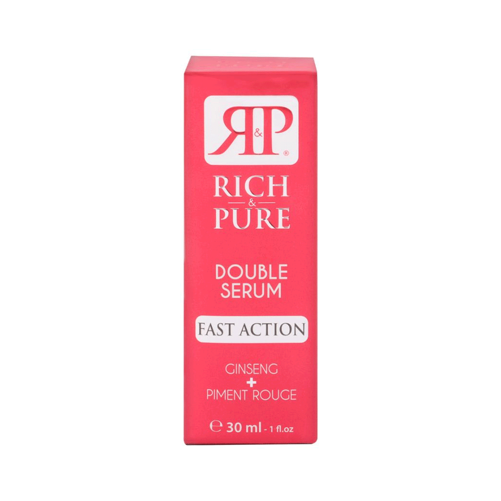 Rich & Pure Double Serum Fast Action Ginseng + Red Pepper 30ml