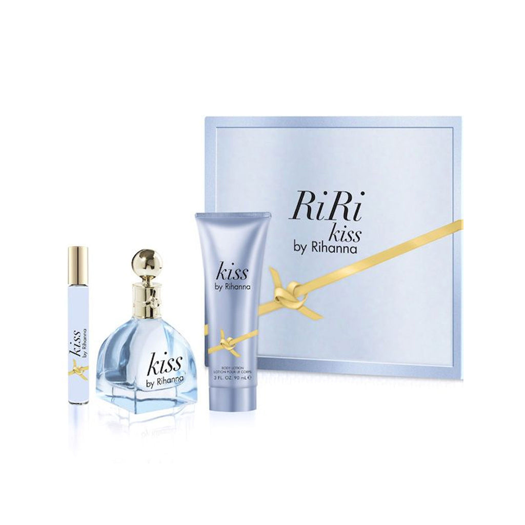 Rihanna Riri Kiss EDP 100ml Piece Gift Set Perfume For Women