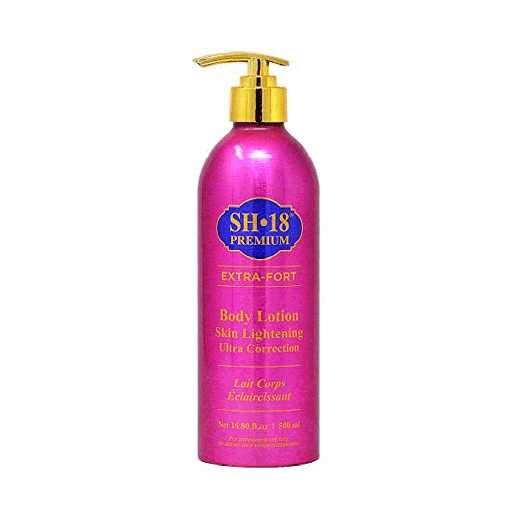 SH-18 PREMIUM EXTRA-FORT SKIN LIGHTENING BODY LOTION 500ML/16.8OZ