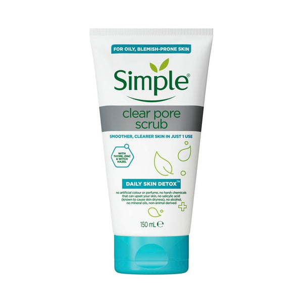Simple Clear Pore Scrub-150ml