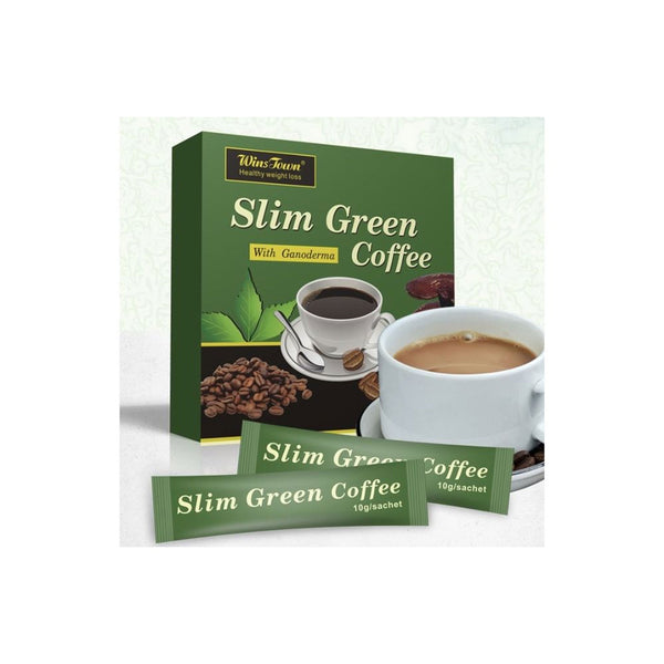 WINS JOWN SLIMMING GREEN COFFEE WITH GANODERMA 18 WEIGHTLOSS SATCHETS