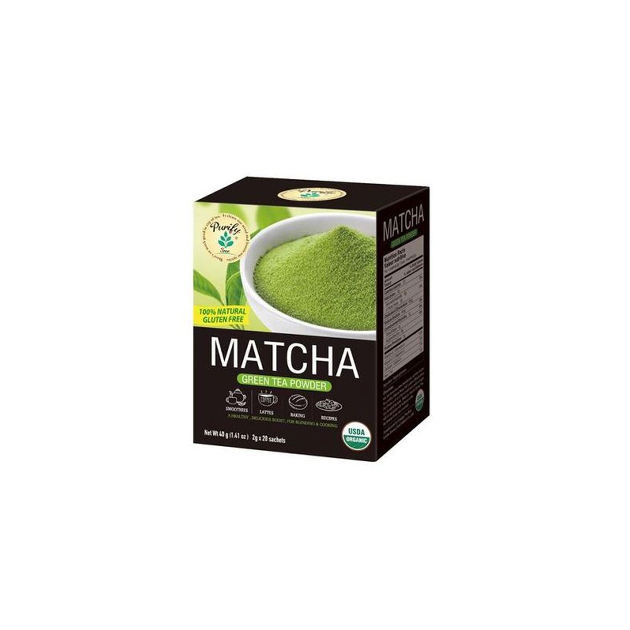Purify Tree Matcha Green Tea Powder