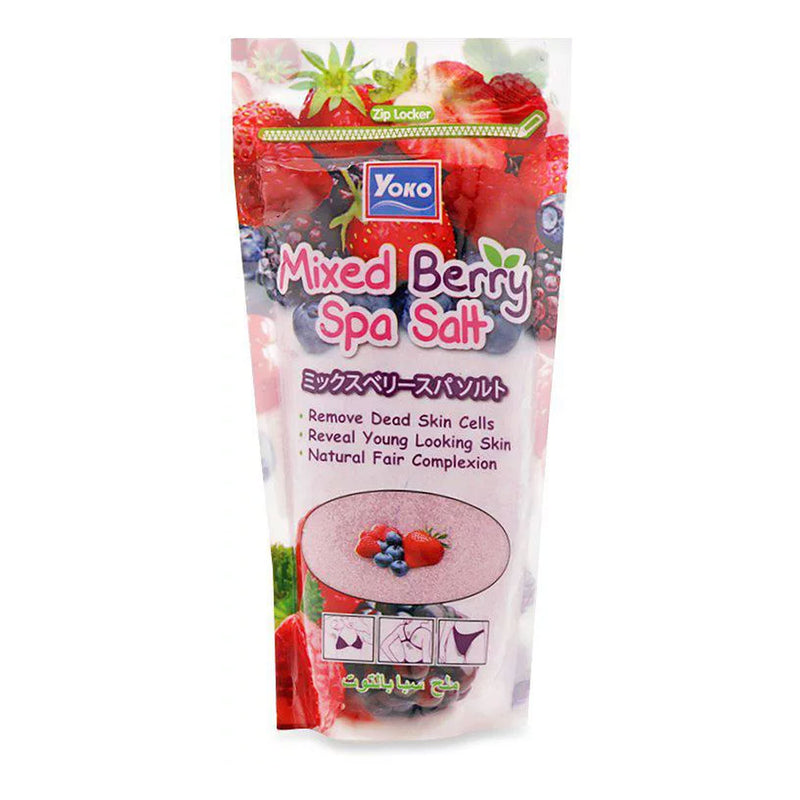Yoko Mixed Berry Spa Salt 300g