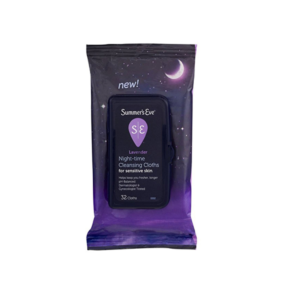 Summer's Eve Cleansing Cloths Lavender 32 Count
