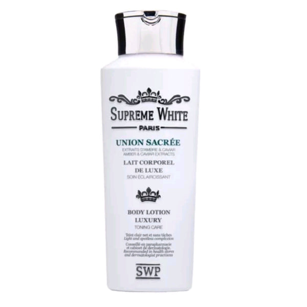 Supreme White Union Sacree Amber And Caviar Extracts Body Lotion