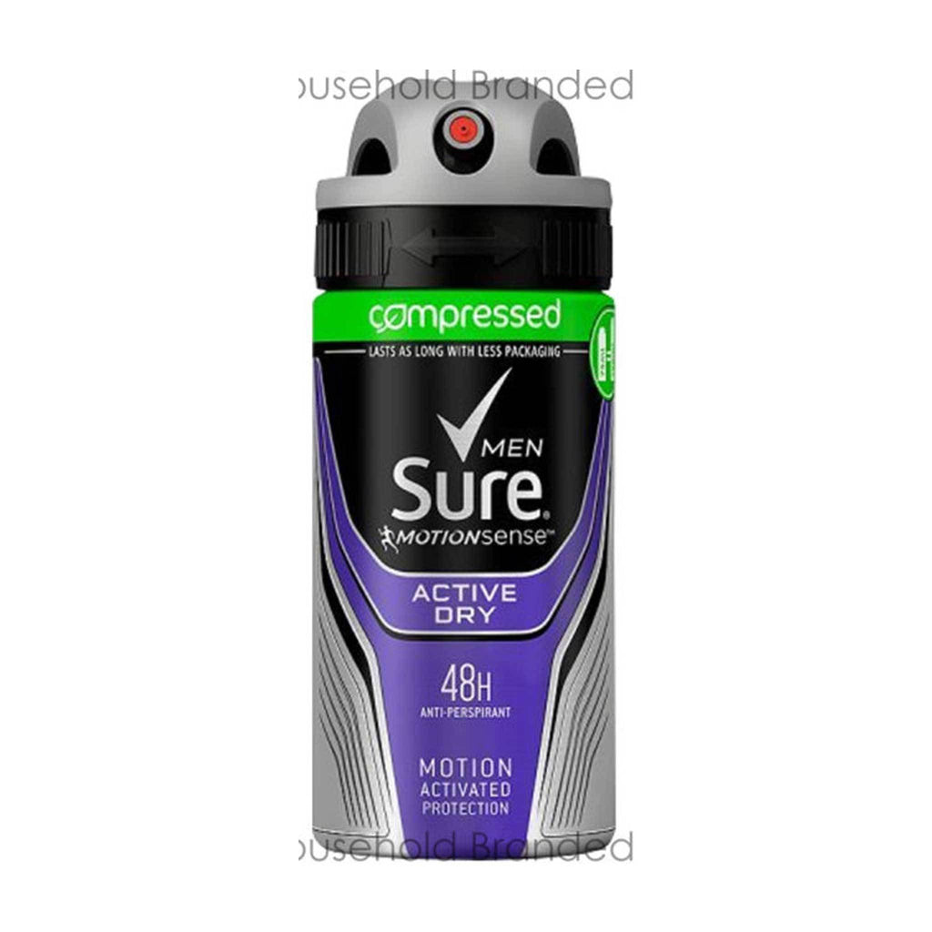 Sure Men Active Dry Antiperspirant Deodorant 150ml