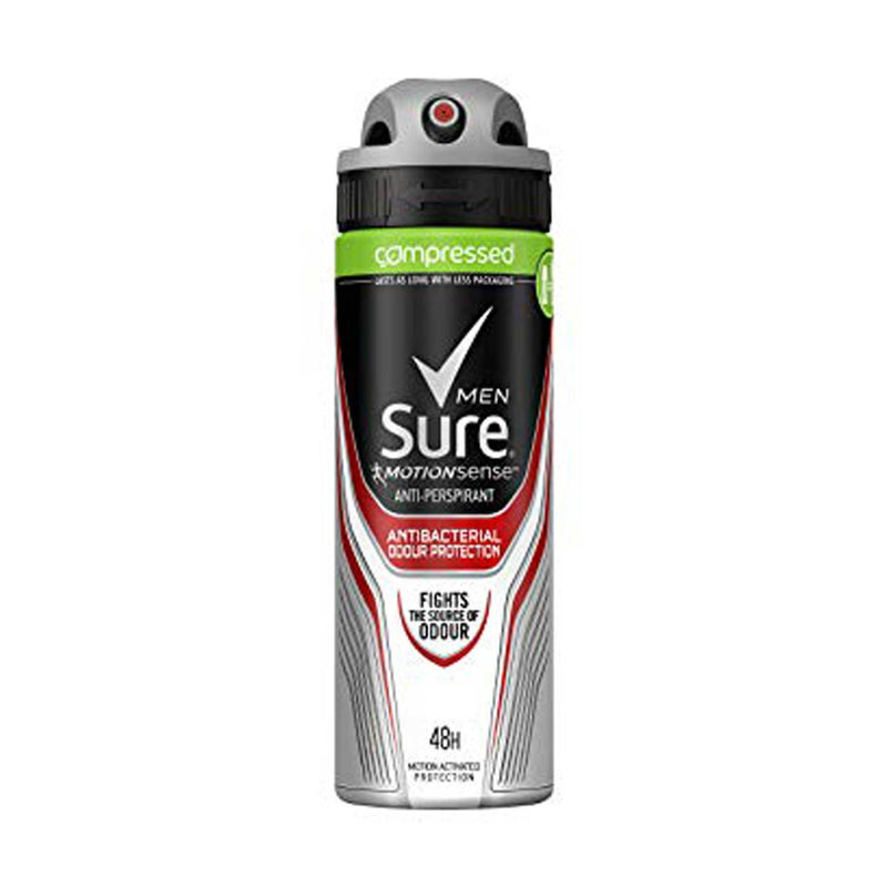 Sure Men Antibacterial Odour Protection Antiperspirant Deodorant 250ml