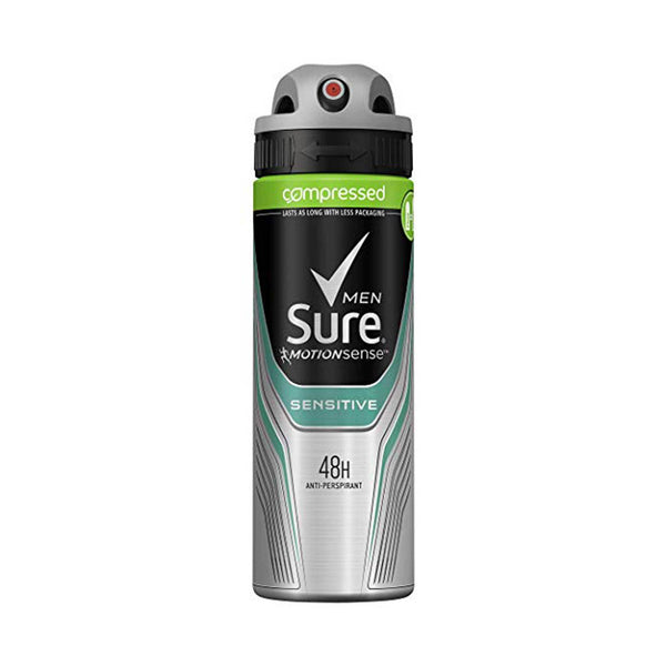 Sure Sensitive Aerosol Antiperspirant Deodorant 125ml
