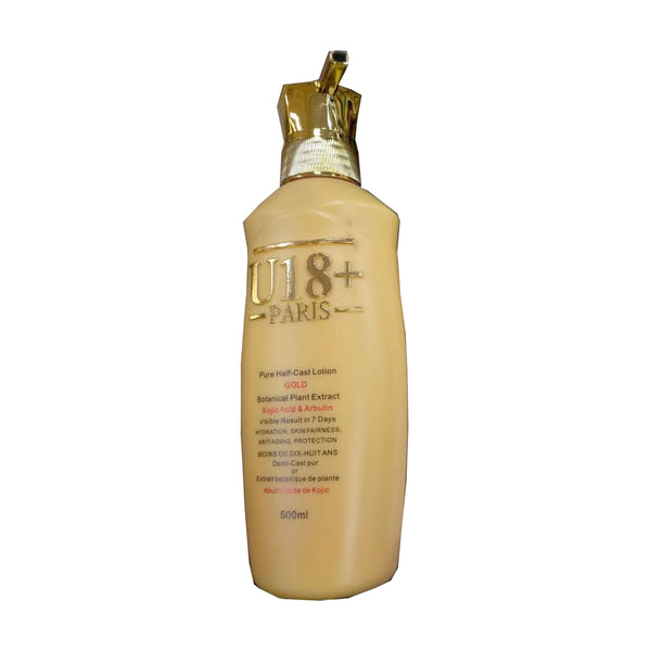 U18+ Paris Gold Lightening Lotion