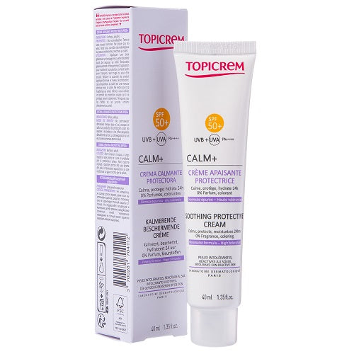 TOPICREM SOOTHING PROTECTIVE CREAM SPF 50+, 40 ML