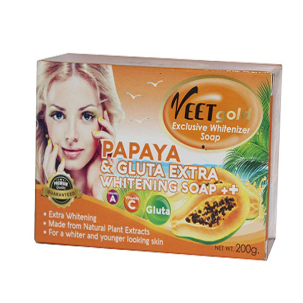 Veet Gold Exclusive Whitenizer Papaya & Gluta Extra Whitening Soap