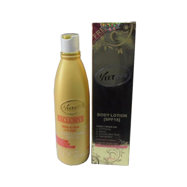 VEET GOLD Exclusive White & Glow in 5 days lotion 500ml