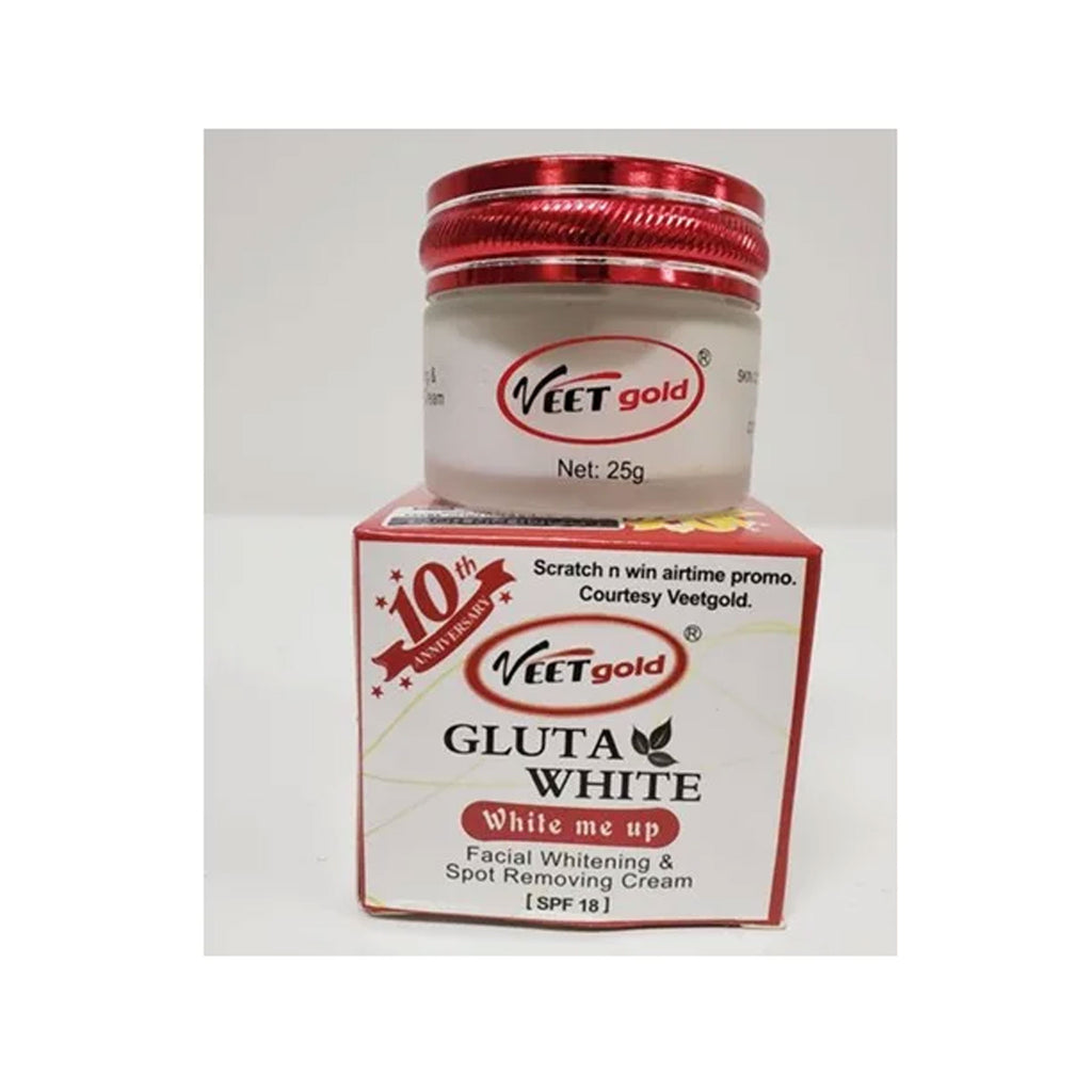 Veet Gold Gluta White Facial Whitening & Spot Removing Cream (SPF 18)