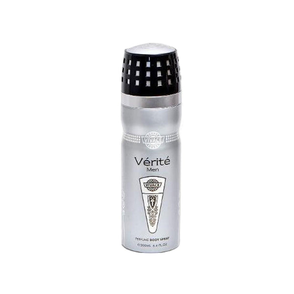 Vivace Verite Deodorant Body Spray for Men 200 Ml