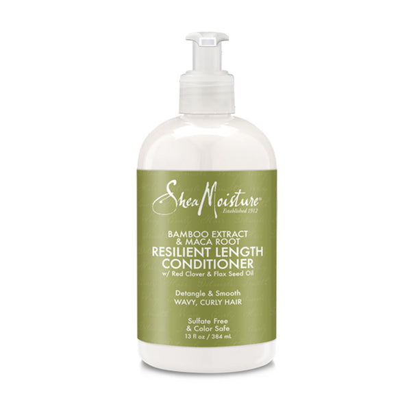 Shea Moisture  Bamboo Extract & Maca Root Resilient Length Leave-In Or Rinse-Out Conditioner