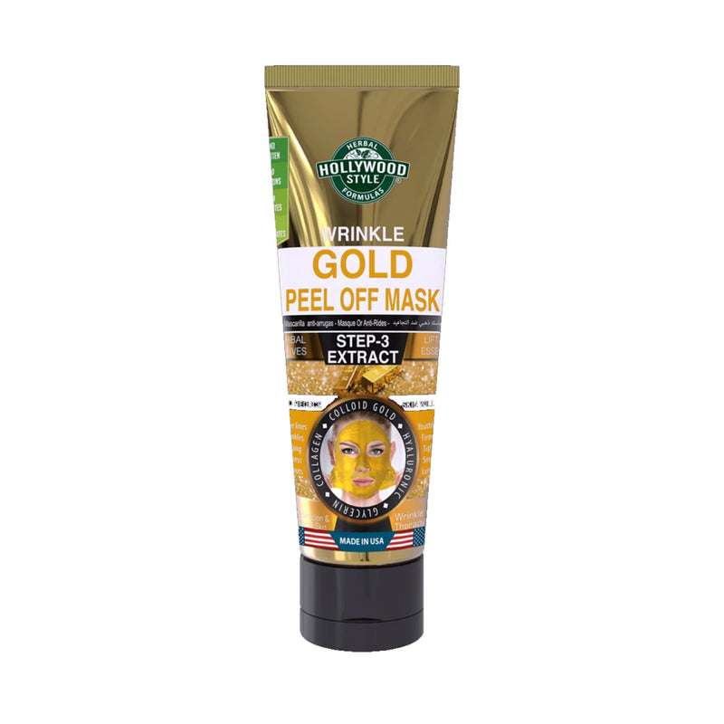 Hollywood Style Gold Peel Off Mask Step-3 Extract