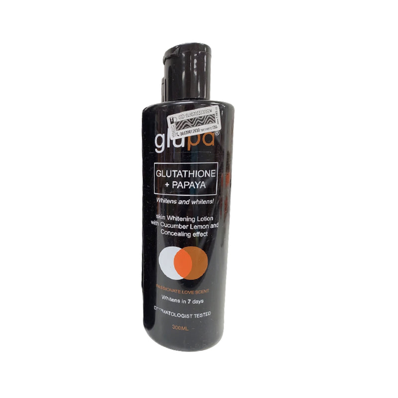 Glupa Glutathione Papaya Skin Whitening Lotion 300ml