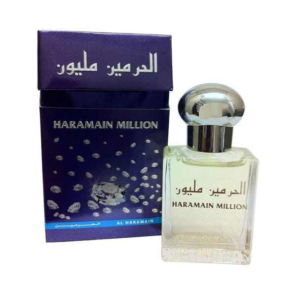 Limited edition "Haramain Million" 15ml Pure Perfume Oil/Attar, with a blend of Lavender, Ylang Ylang, White Musk