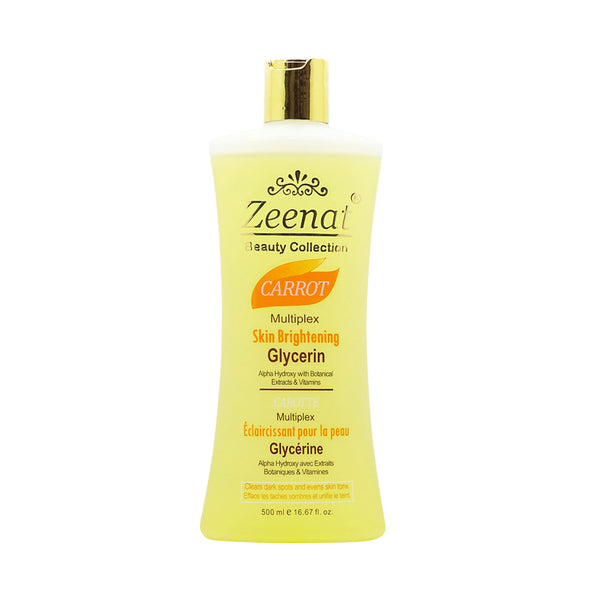 Zeenat Carrot Multiplex Skin Brightening Glycerin 500ml